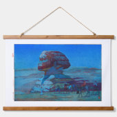 ukiyoe - Yoshida - 02 - Sphinx Wandteppich Mit Holzrahmen (Vorne)