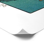 Ukiyoe - Yoshida - 05 - Kura in Tomonoura - Poster (Ecke)