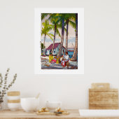 ukiyoe - Yoshida - 06 - Singapur - Poster (Küche)