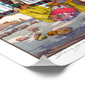 ukiyoe - Yoshida - 06 - Singapur - Poster (Ecke)