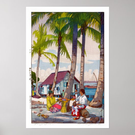 ukiyoe - Yoshida - 06 - Singapur - Poster (Vorne)