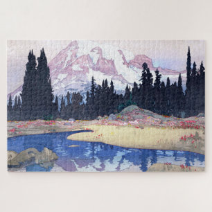 ukiyoe - Yoshida - 07 - Mount Rainier - Puzzle