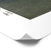 Ukiyoe - Yoshida - 09 - Yoshida Village- Poster (Ecke)