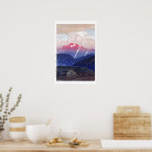 ukiyoe - Yoshida - 10 - Vormittag am Tsurugi - Poster (Küche)
