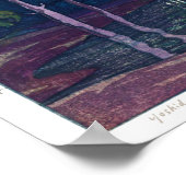 ukiyoe - Yoshida - 11 - Mt. Hodaka - Poster (Ecke)