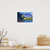 ukiyoe - Yoshida - 11 - Mt. Hodaka - Poster (Küche)