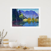 ukiyoe - Yoshida - 11 - Mt. Hodaka - Poster (Küche)
