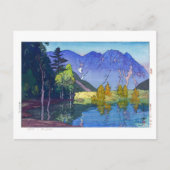 ukiyoe - Yoshida - 11 - Mt. Hodaka - Postkarte (Vorderseite)