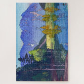 ukiyoe - Yoshida - 11 - Mt. Hodaka - Puzzle (Vertikal)