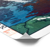 ukiyoe - Yoshida - 13 - Shinobazu Pond - Poster (Ecke)