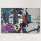 ukiyoe - Yoshida - 13 - Shinobazu Pond - Puzzle (Horizontal)