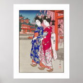 Ukiyoe - Yoshida - 14 - Maiko - Poster (Vorne)