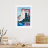 ukiyoe - Yoshida - 15 - El Capitan - Poster (Küche)