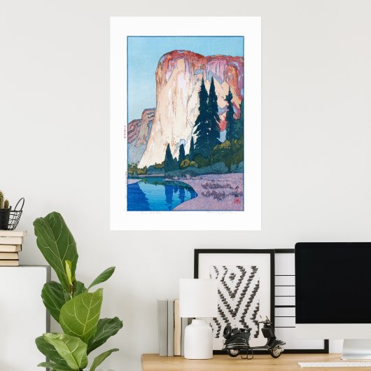 ukiyoe - Yoshida - 15 - El Capitan - Poster (Heimbüro)
