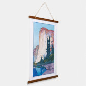 ukiyoe - Yoshida - 15 - El Capitan - Wandteppich Mit Holzrahmen (Gewinkelt)