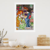 ukiyoe - Yoshida - 16 - Honest Greengrocery, Nezu Poster (Küche)