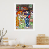 ukiyoe - Yoshida - 16 - Honest Greengrocery, Nezu Poster (Küche)