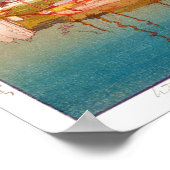 Ukiyoe - Yoshida - 17 - Gewartet für den Tide - Poster (Ecke)