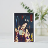 Ukiyoe - Zauberei - Nr.2 Takiyasha hime - Postkarte (Stehend Vorderseite)