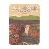 Ukkusiksalik Nationalpark Kanada Reisen Vintag Magnet (Vertikal)