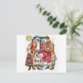 Ukraan Christmas Day Feiertagspostkarte (Stehend Vorderseite)