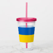 Ukraine Acryltrinkbecher (Vorderseite)