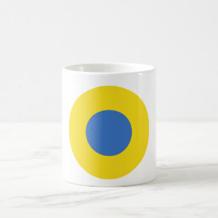 Ukraine Air Force Roundel Kaffeetasse