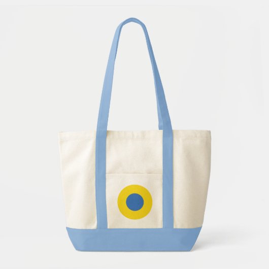 Ukraine Air Force Roundel Tragetasche (Vorne)