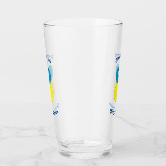 Ukraine Angel Slava Ukraine Ruhm an die Ukraine Glas (Rechts)