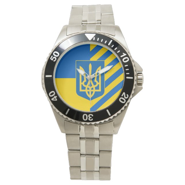 UKRAINE ARMBANDUHR (Vorderseite)