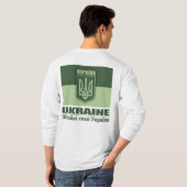 Ukraine (Armee) T-Shirt (Schwarz voll)