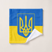 Ukraine Badhandtuch Set (Waschlappen)