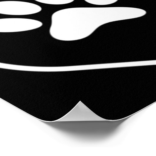 Ukraine Begleiterflagge Unterstützung ukrainische  Poster (Ecke)