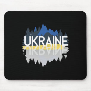 Ukraine Bergreflexionen Ukrainische Natur Souv Mousepad