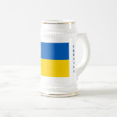 UKRAINE BIERGLAS (VorderseiteRechts)