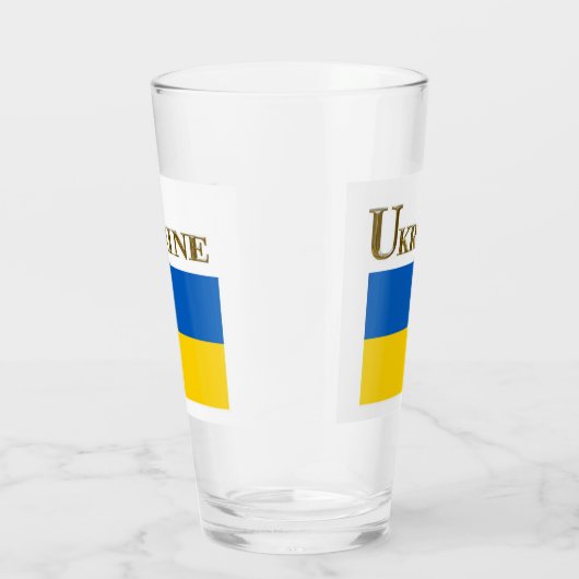 UKRAINE BIERGLAS GLAS (Rechts)