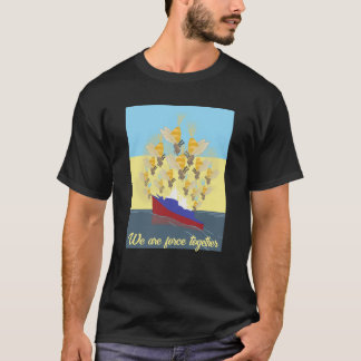 Ukraine "blau gelb" bunt T-Shirt