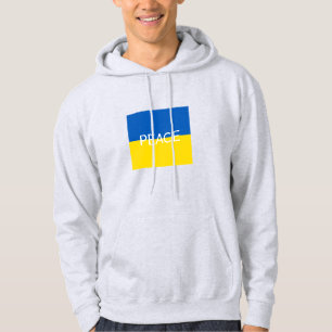 Ukraine - Blaue gelbe Textzeiche Hoodie
