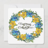 Ukraine Blume des ukrainischen Friedens Hoffnung (Vorderseite)