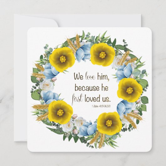 Ukraine Blume des ukrainischen Friedens Hoffnung (Vorderseite)