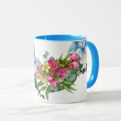 Ukraine Blume des ukrainischen Friedens Hoffnung Tasse (VorderseiteRechts)