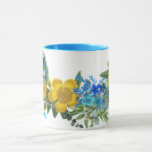 Ukraine Blume des ukrainischen Friedens Hoffnung Tasse (Zentrum)