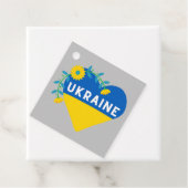 Ukraine Blume Herzplatz Geschenkanhänger (Beispiel)