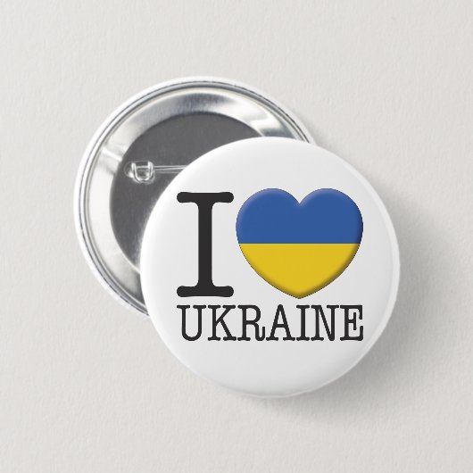 Ukraine Button (Vorne & Hinten)