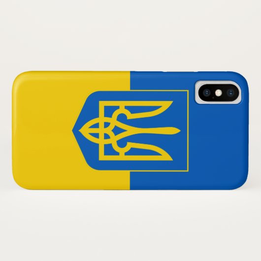 Ukraine Case-Mate iPhone Hülle (Rückseite (Horizontal))