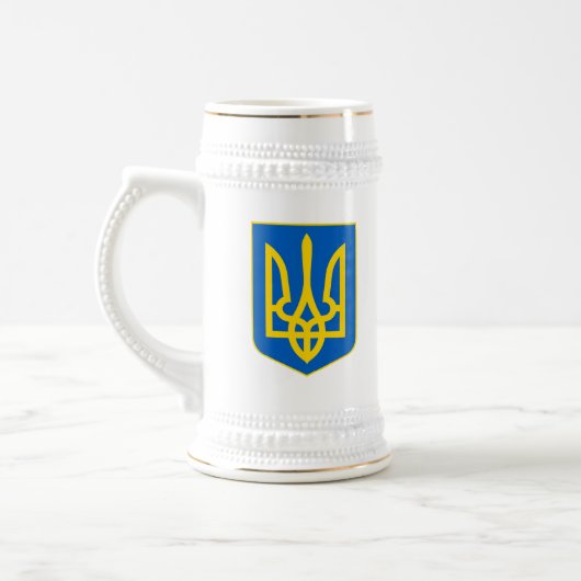 Ukraine COA Bierglas (Links)