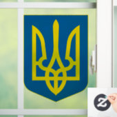 Ukraine Coat of Arms Fensteraufkleber (Zuhause)