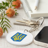 Ukraine Coat of Arms Schlüsselanhänger (Vorderseite rechts)