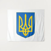 Ukraine Coat of Arms Wandteppich (Vorderseite (Horizontal))