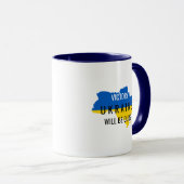 Ukraine Colors Siegermächtigung Kaffee Tasse (VorderseiteRechts)